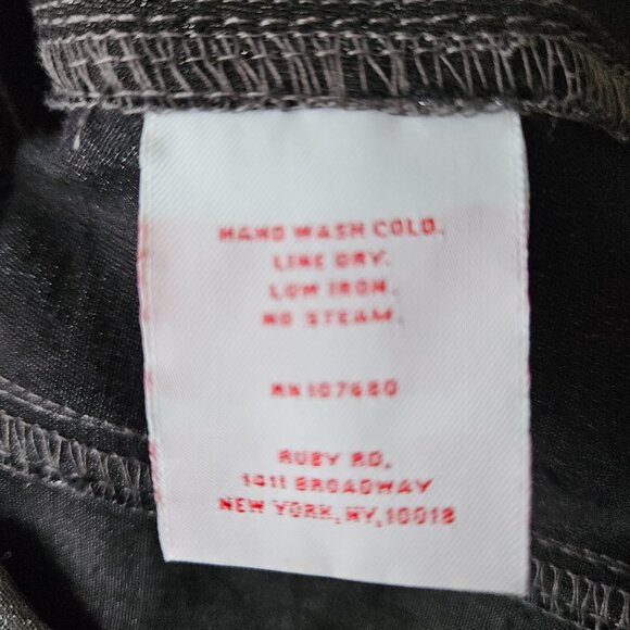 Ruby Rd. Metallic Silver Textured Button-Front Jacket – Size 12 - Picture 5 of 6